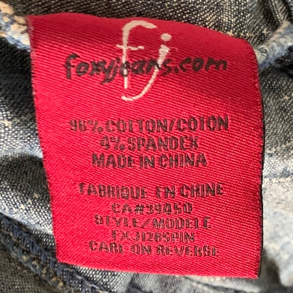 FoxyJeans🦊Jeans Jacket - Picture 5 of 5